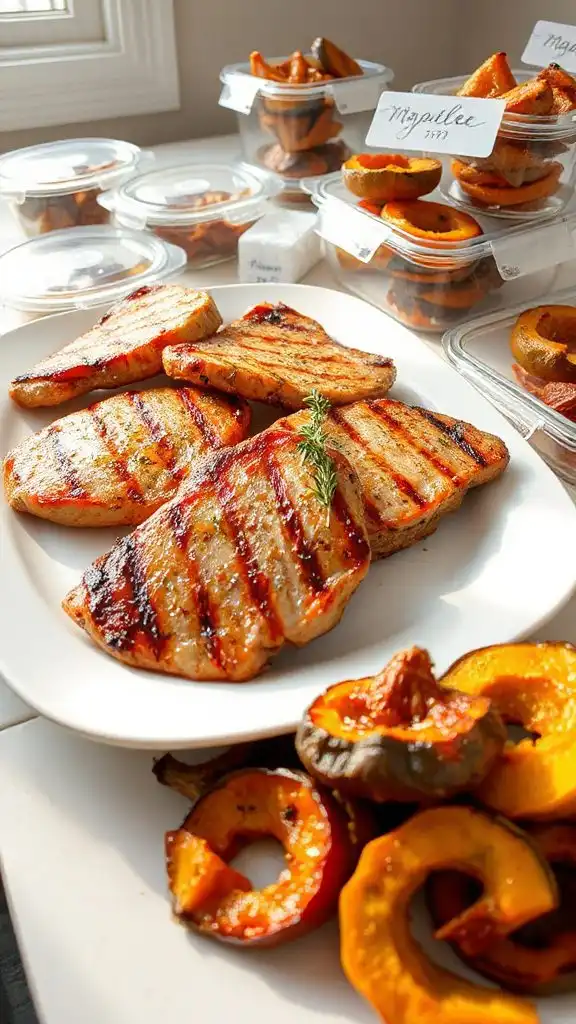 store pork chop leftovers