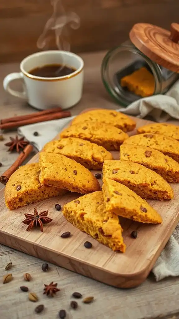 store pumpkin chai shortbread