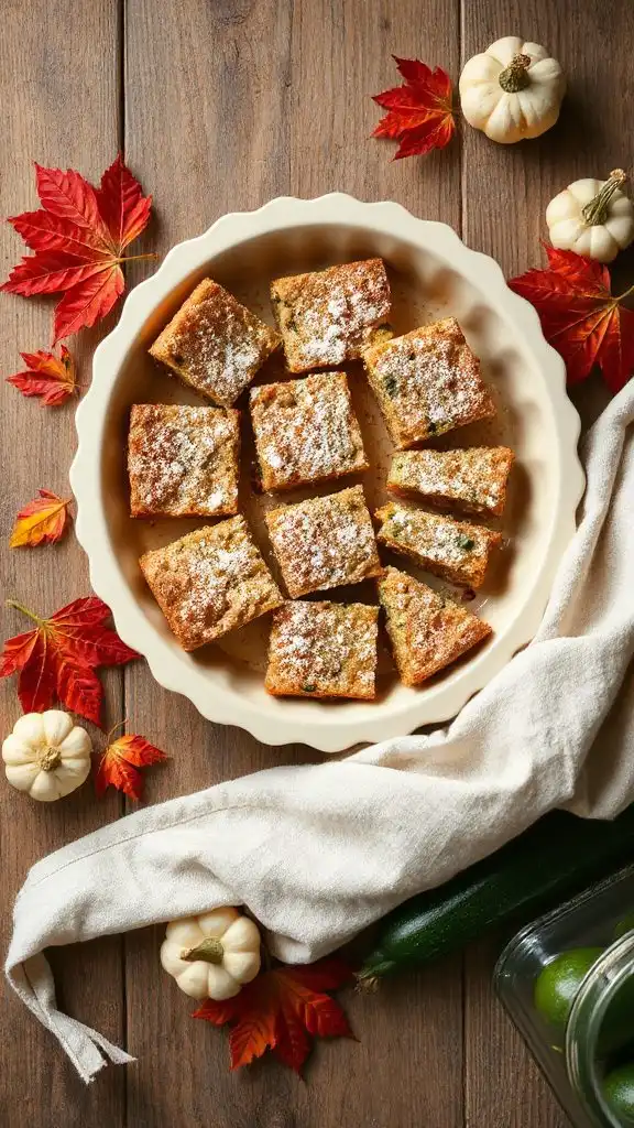 store zucchini bread bars