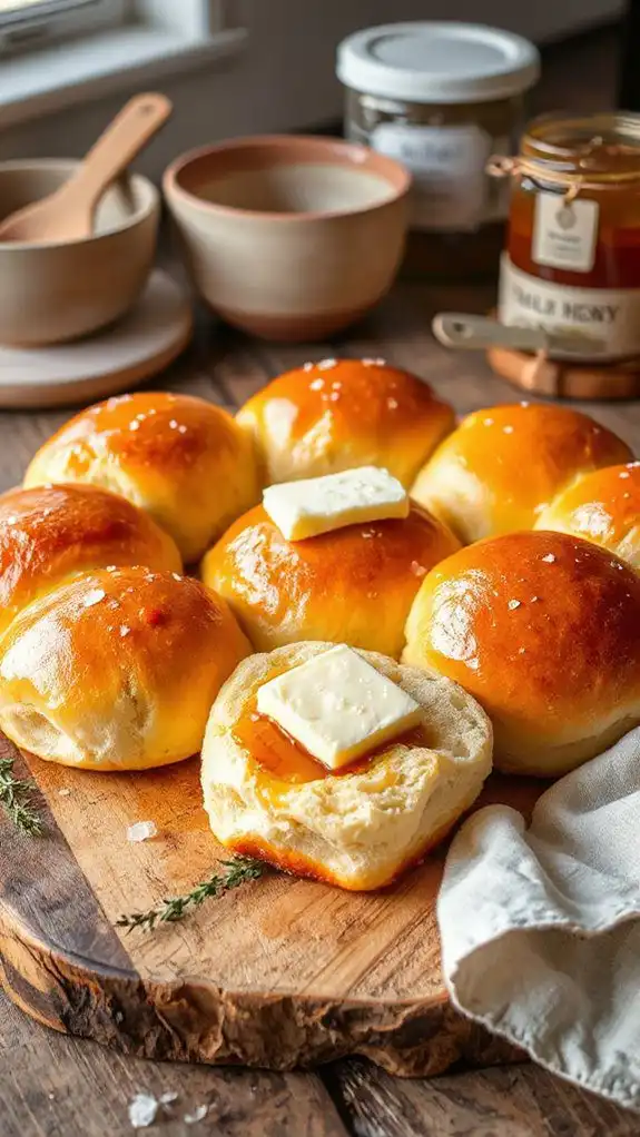 storing and reheating rolls