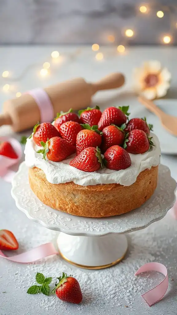 strawberry cream pie delight