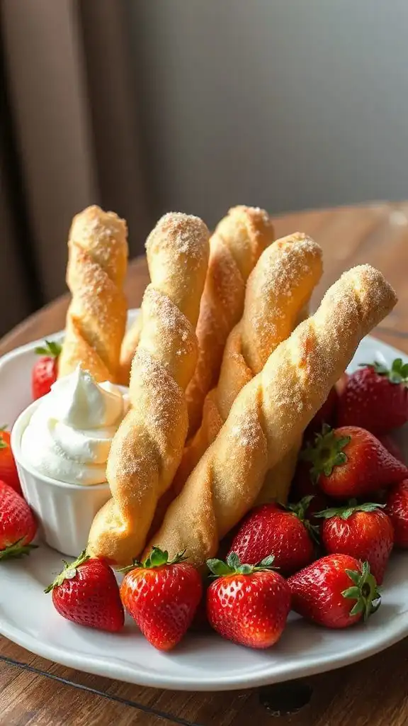 strawberry flavored breadsticks delight strawberry flavored breadsticks delight