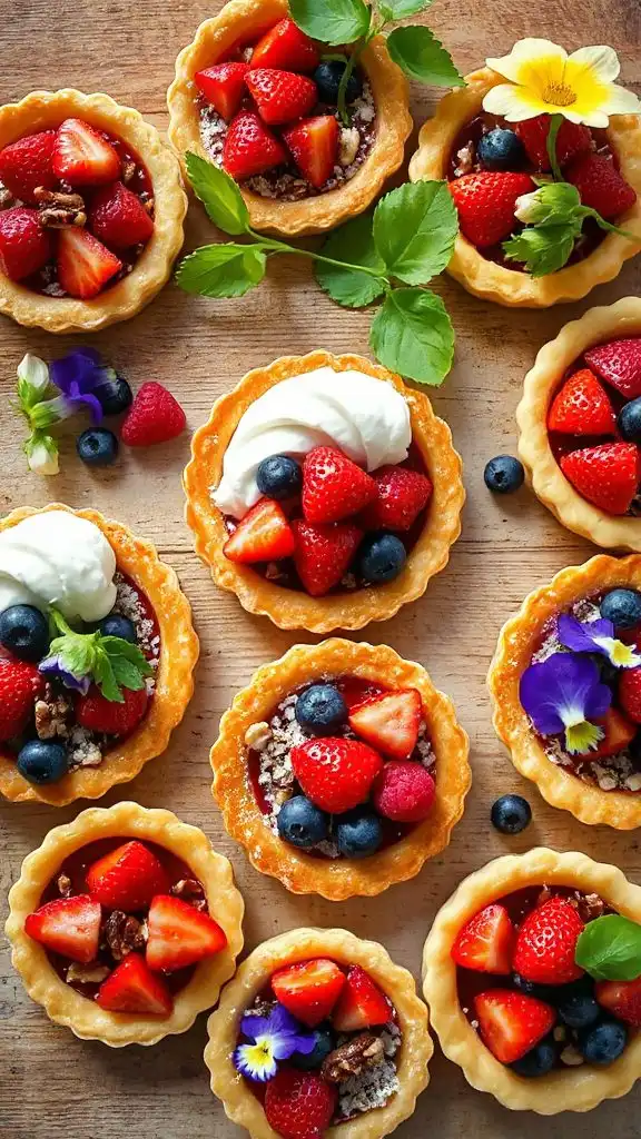 strawberry pecan tart recipe