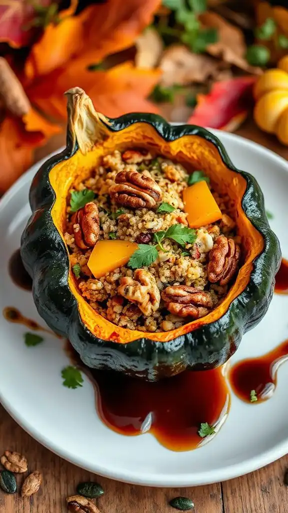 stuffed acorn squash recipe stuffed acorn squash recipe