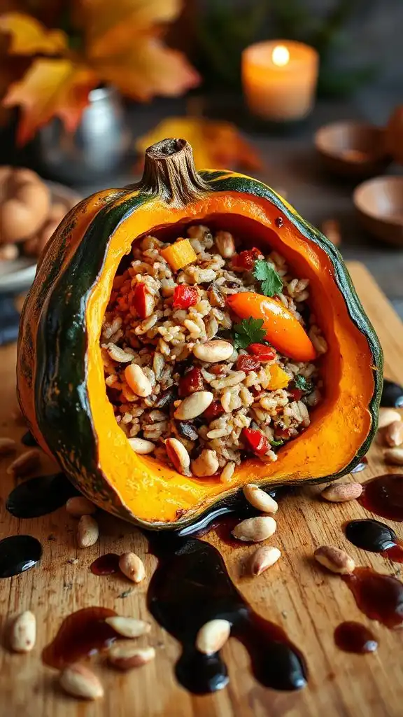 stuffed acorn squash recipe
