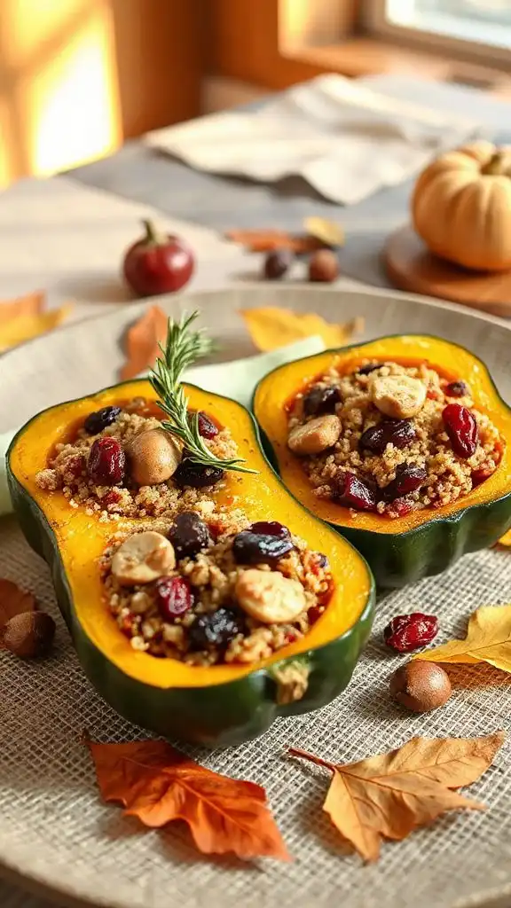stuffed acorn squash recipe