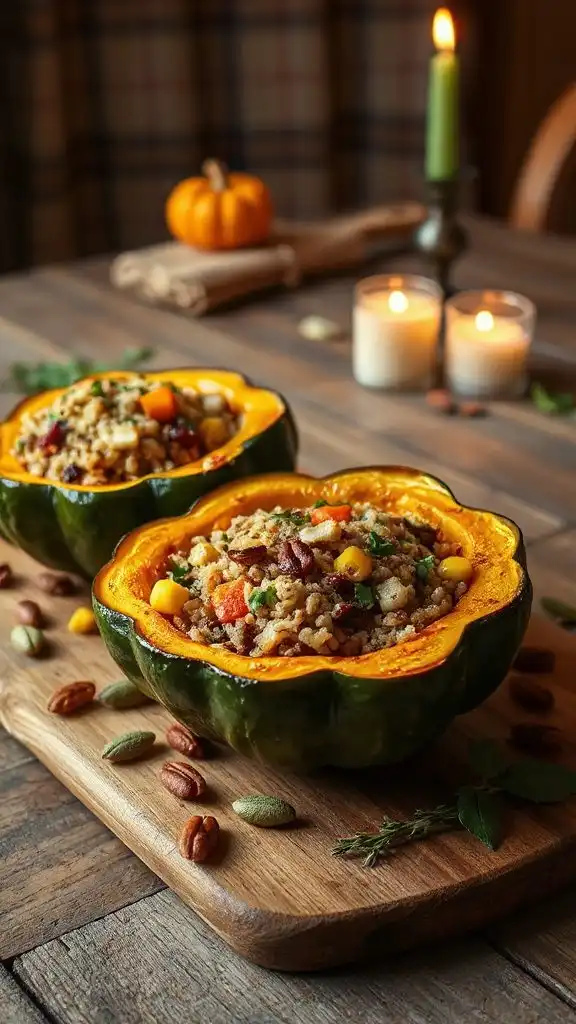 stuffed acorn squash recipe
