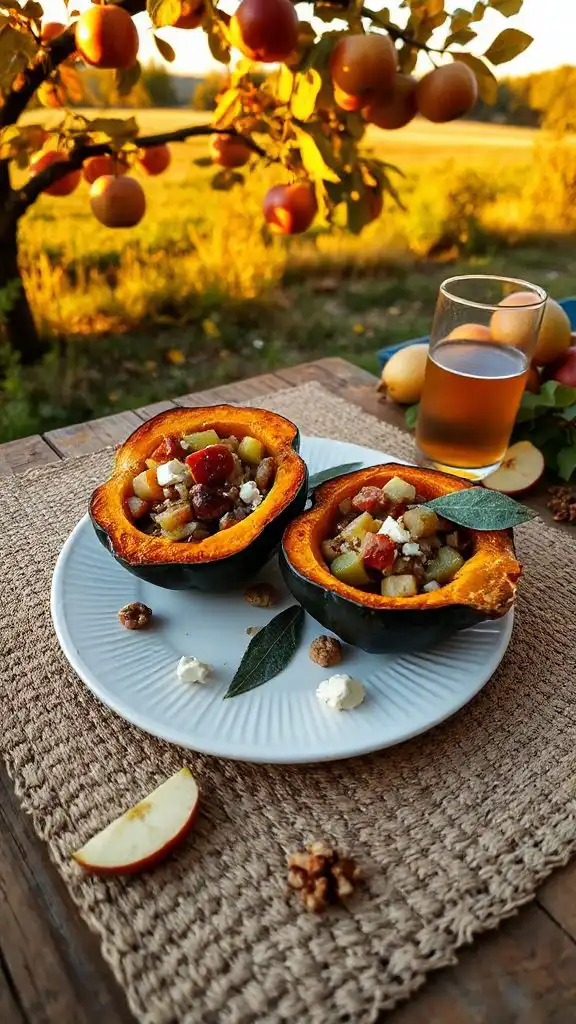stuffed acorn squash recipe