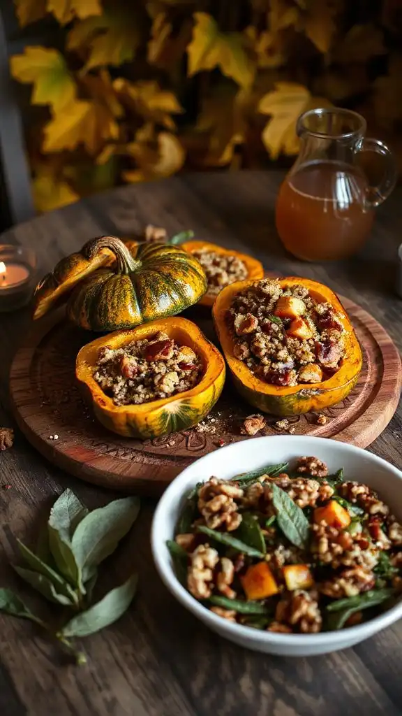 stuffed acorn squash recipe