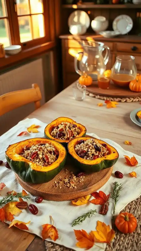stuffed acorn squash recipe