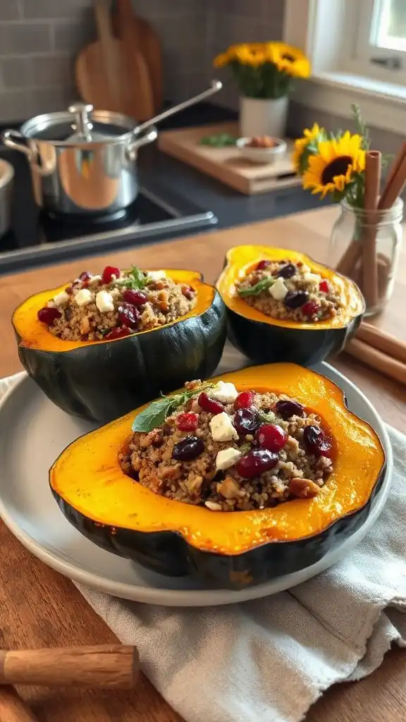 stuffed acorn squash recipe