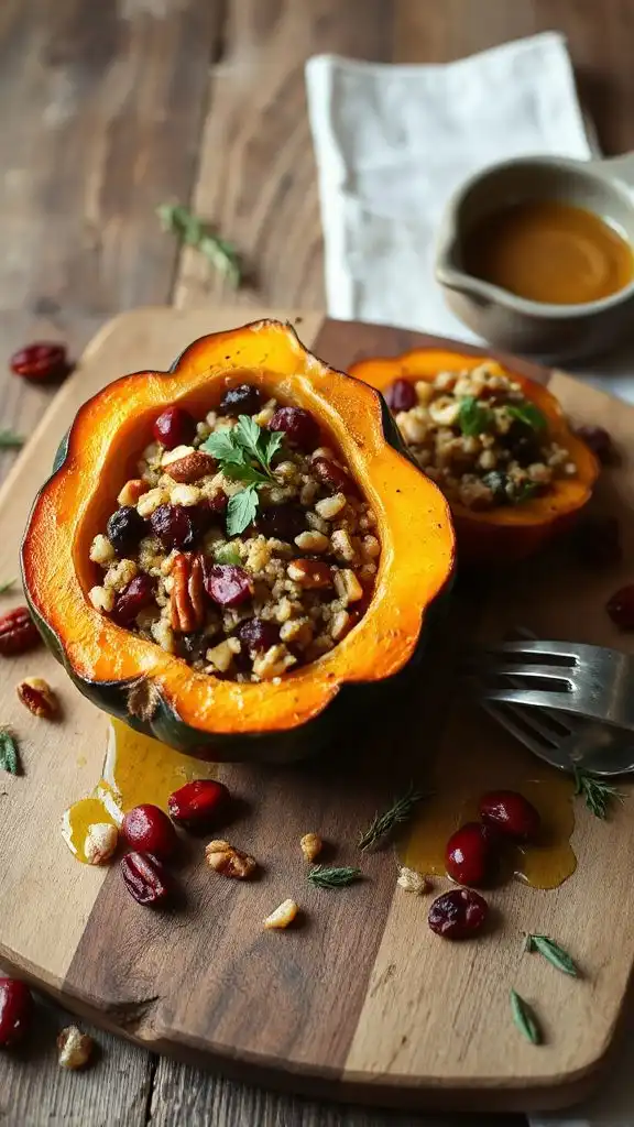 stuffed acorn squash recipe