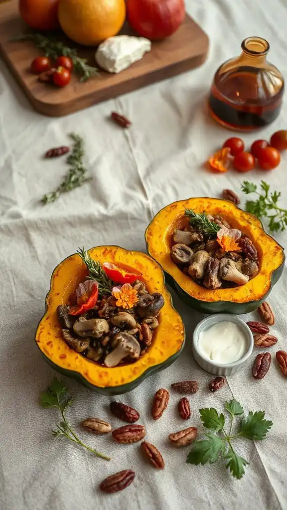 stuffed acorn squash recipe