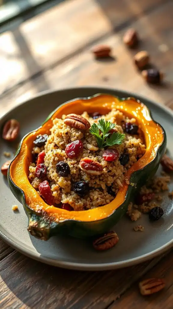 stuffed acorn squash recipe