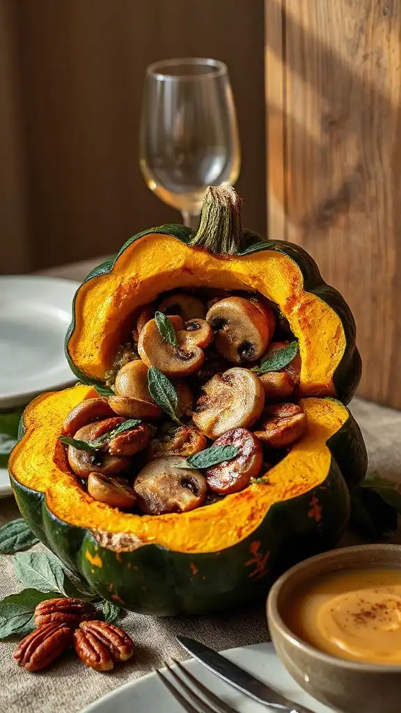 stuffed acorn squash recipe