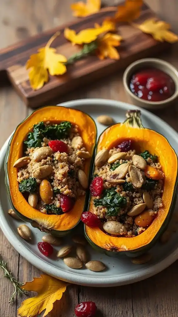stuffed acorn squash recipe