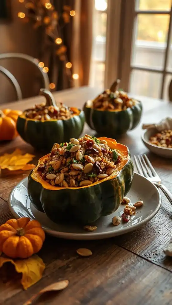 stuffed acorn squash recipe