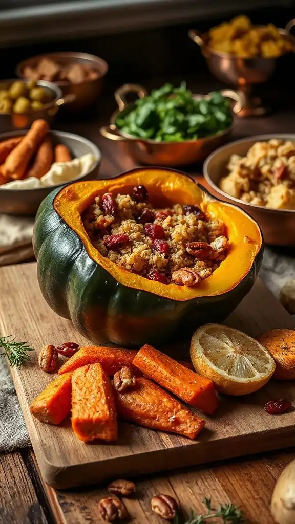 stuffed acorn squash recipe