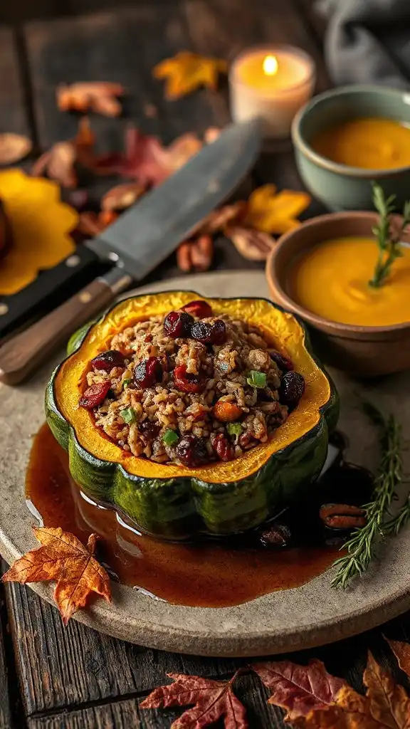 stuffed acorn squash recipe stuffed acorn squash recipe