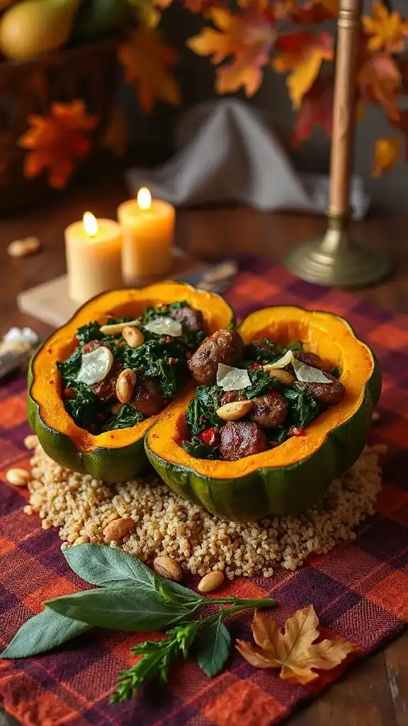 stuffed acorn squash recipe