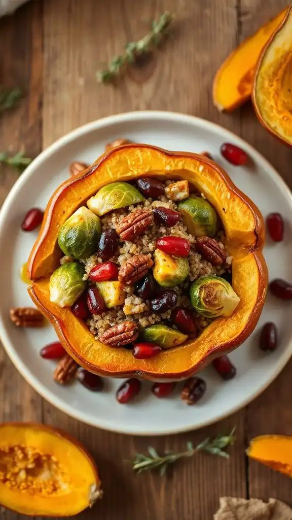 stuffed acorn squash recipe
