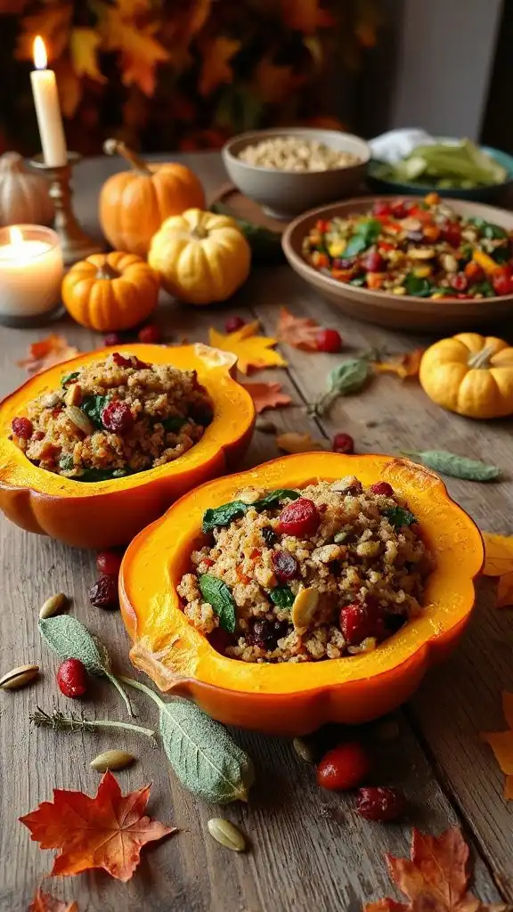 stuffed acorn squash recipe