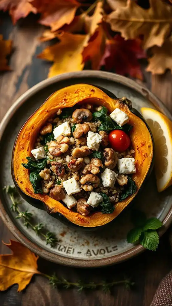 stuffed acorn squash recipe