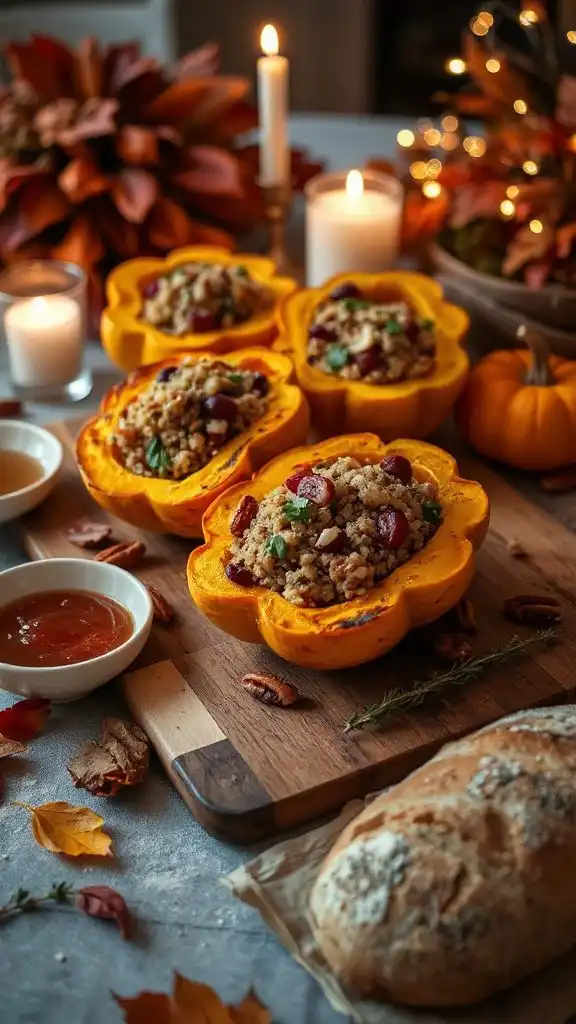 stuffed acorn squash recipe stuffed acorn squash recipe