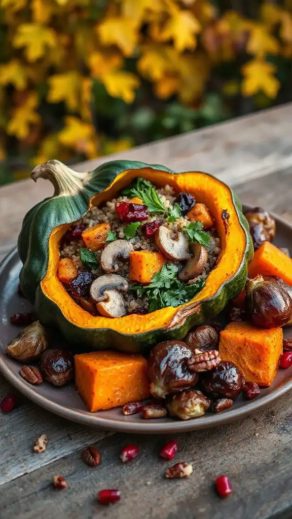 stuffed acorn squash recipe