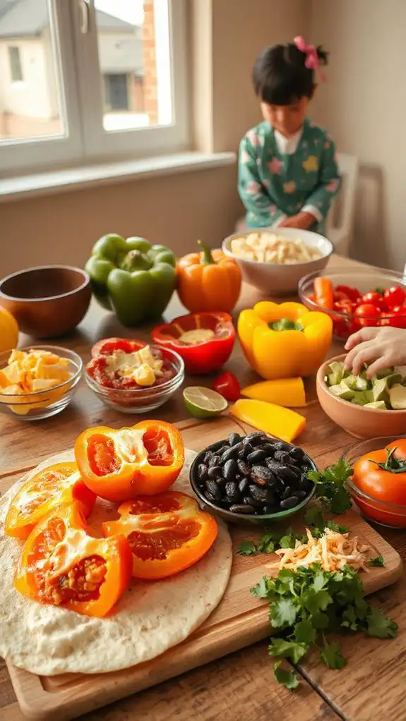 stuffed bell pepper breakfast