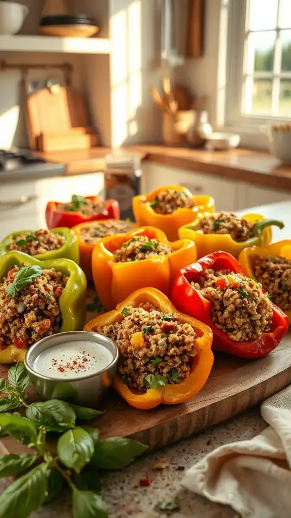 stuffed bell peppers recipe