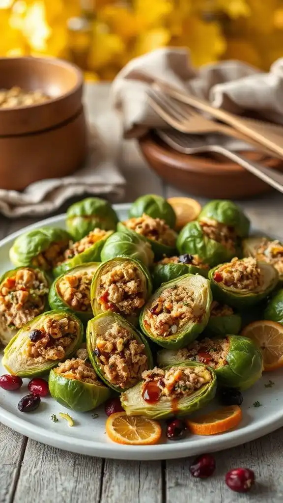 stuffed brussels sprouts recipe