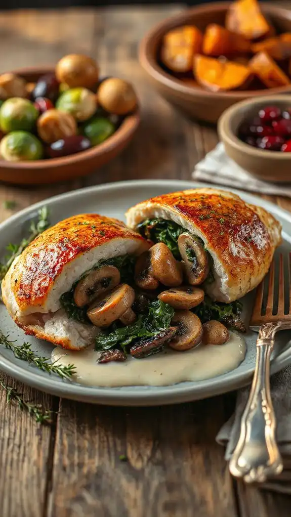 stuffed chicken breast recipe