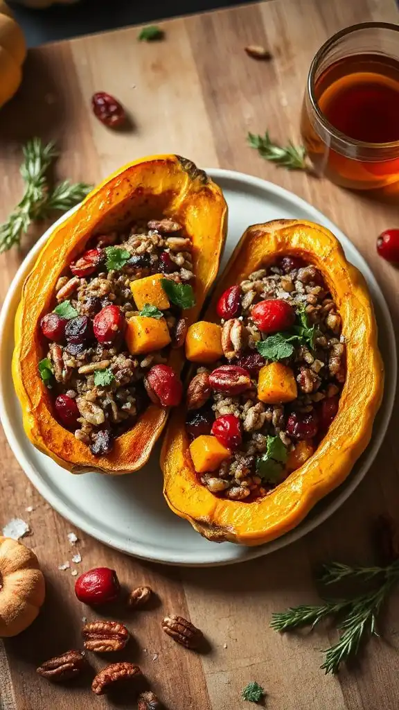 stuffed delicata squash recipe