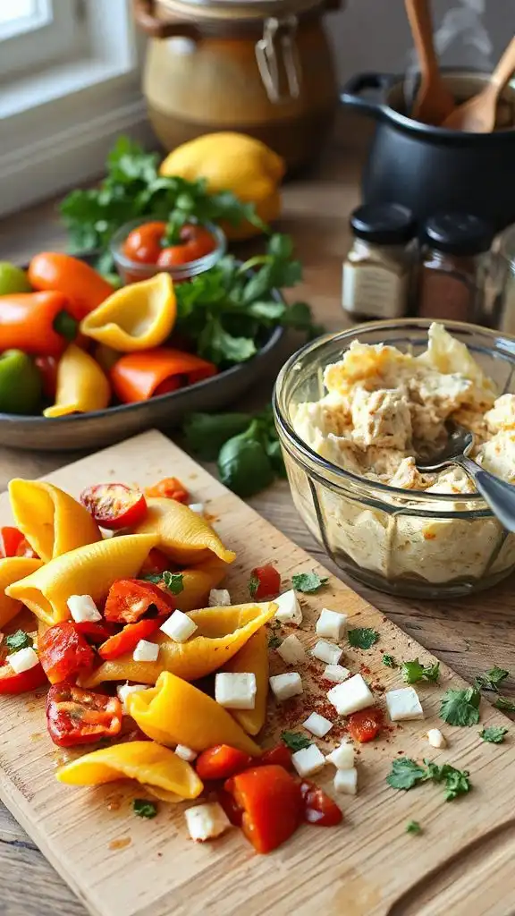 stuffed jumbo pasta shells