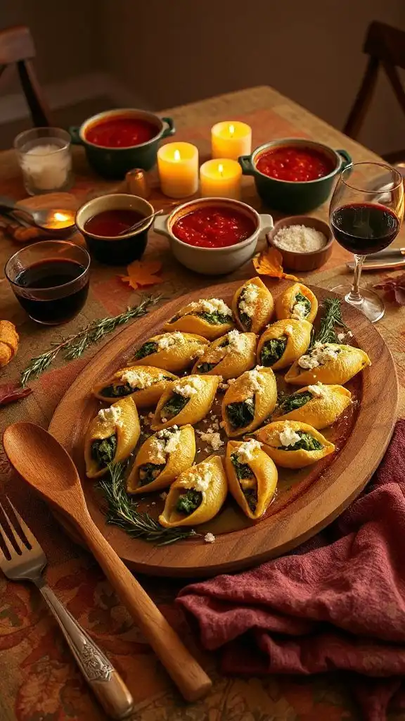stuffed pasta shells recipe