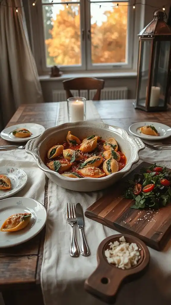 stuffed pasta shells recipe