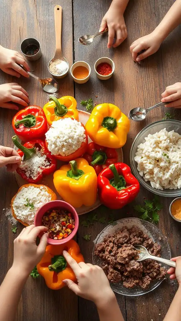 11 Stuffed Bell Peppers Kids Can Help Assemble