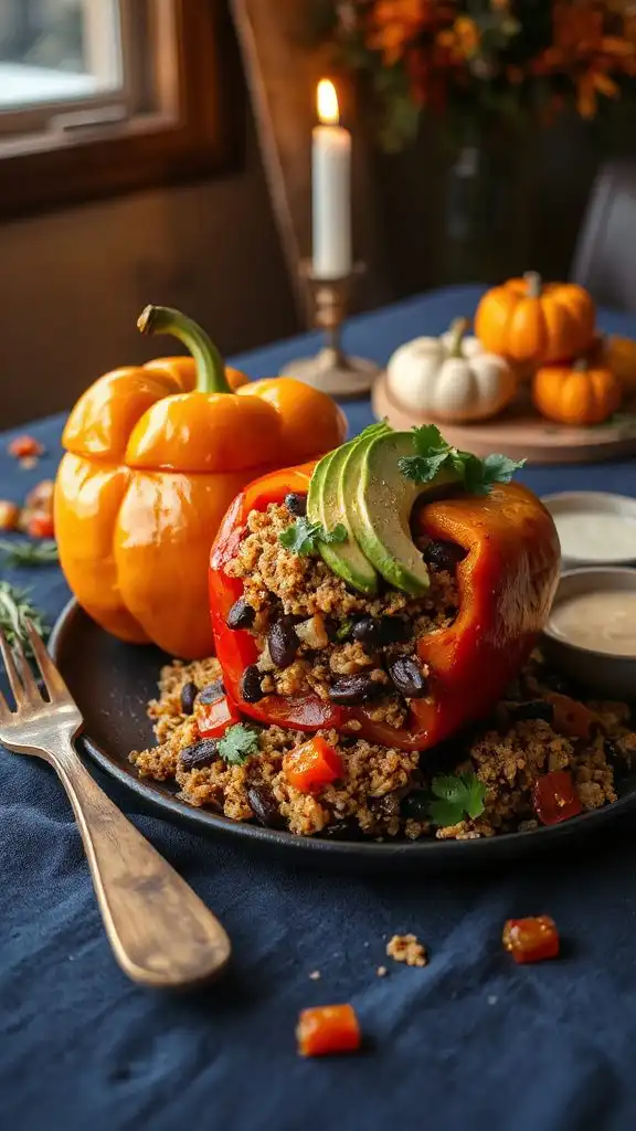 stuffed peppers with quinoa