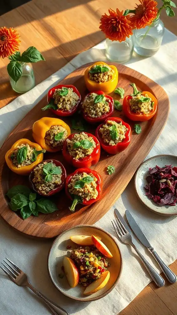 stuffed peppers with quinoa