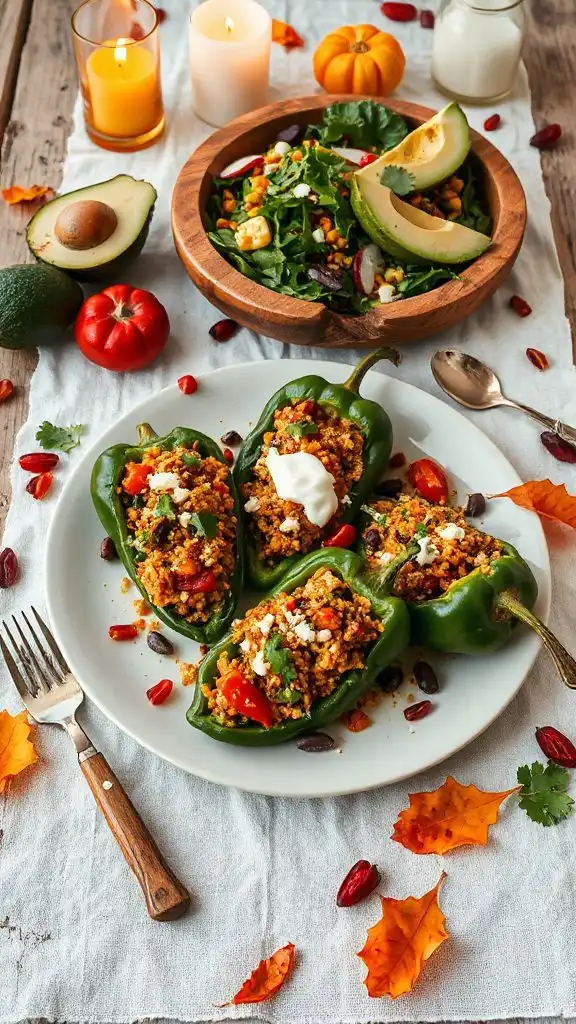 stuffed poblano pepper recipe