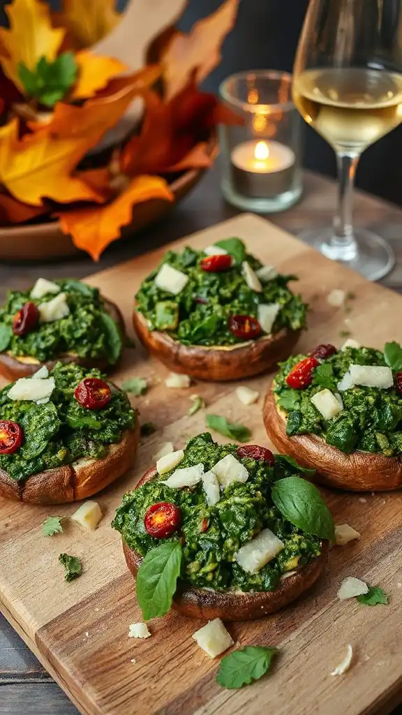 stuffed portobello mushrooms recipe