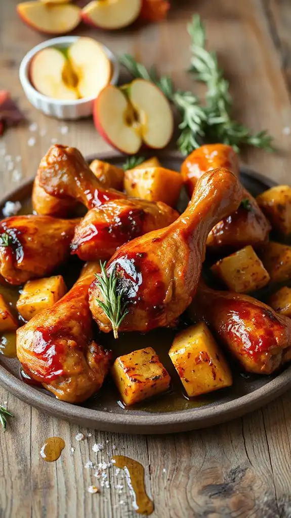 sweet and savory chicken