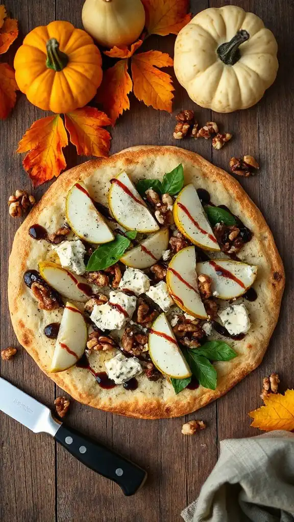 sweet and savory flatbread