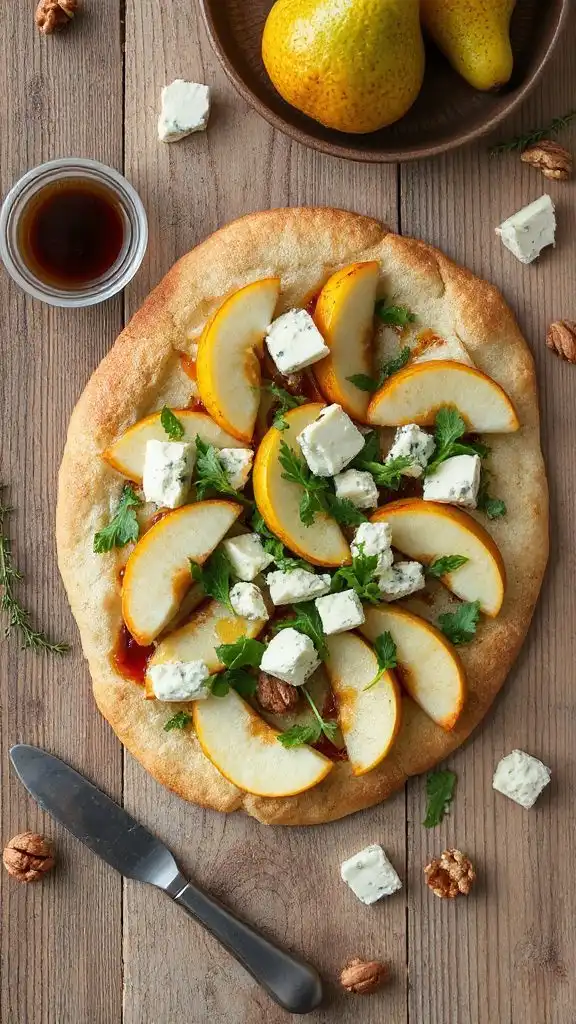 sweet and savory flatbread