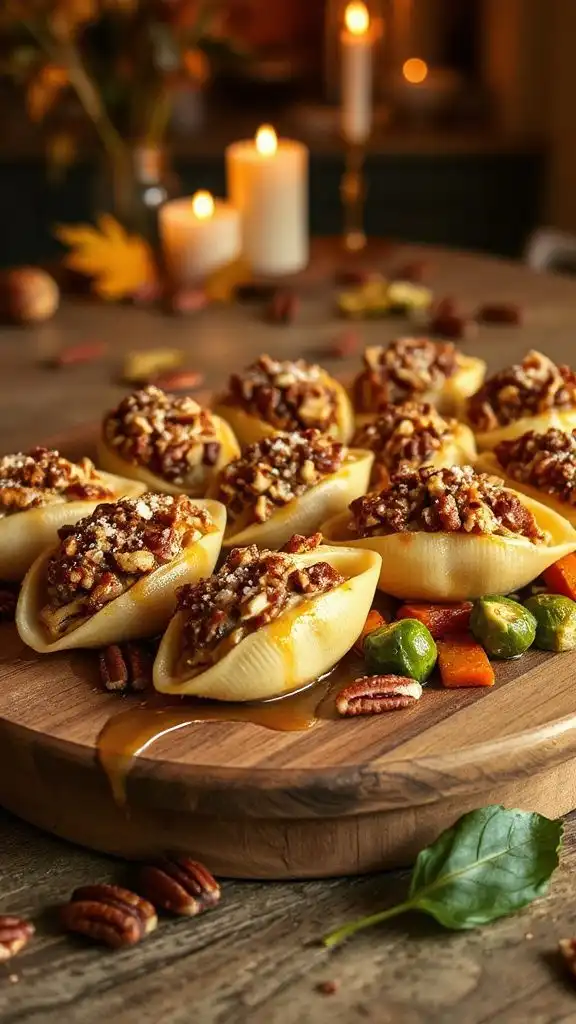 sweet and savory stuffed shells sweet and savory stuffed shells