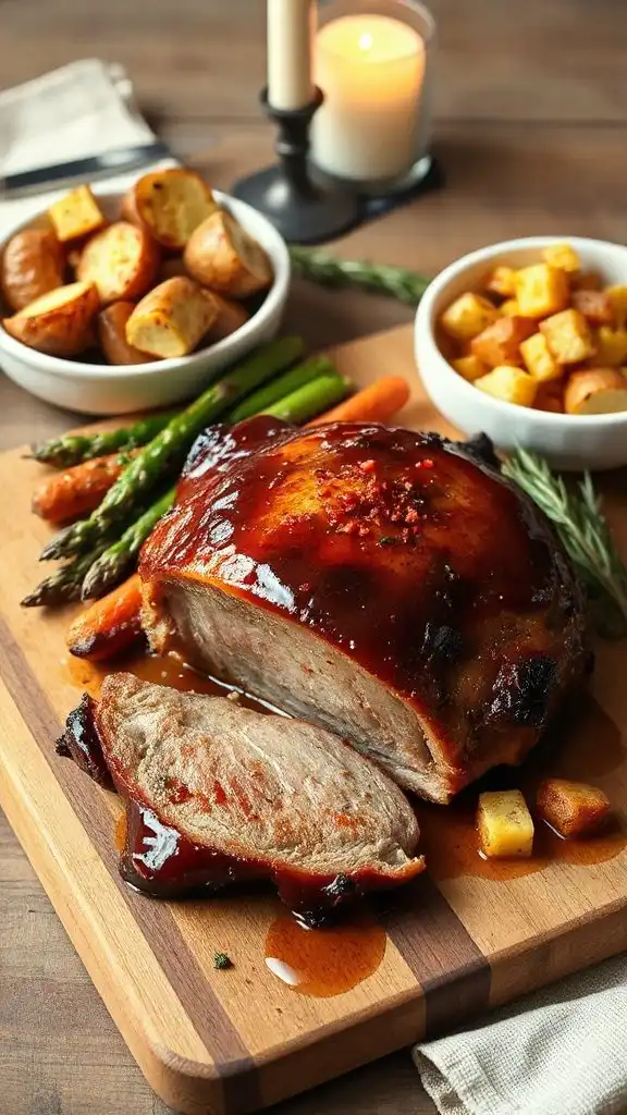 sweet and spicy pork tenderloin