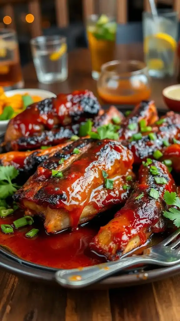 sweet and spicy ribs