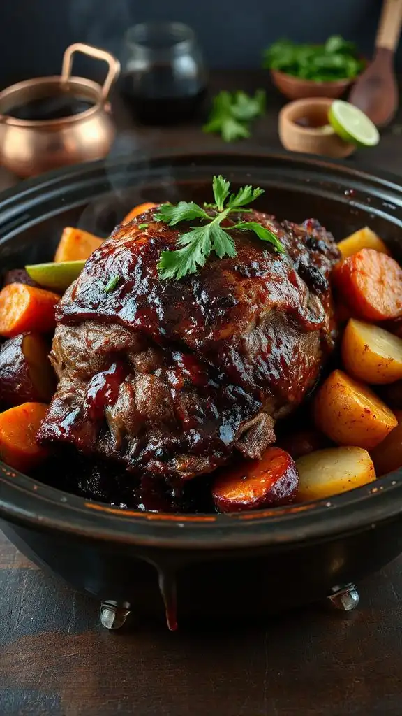 sweet and spicy roast