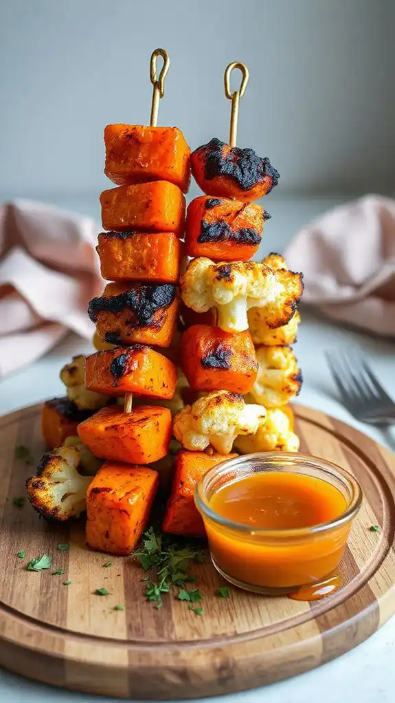 sweet and spicy veggies